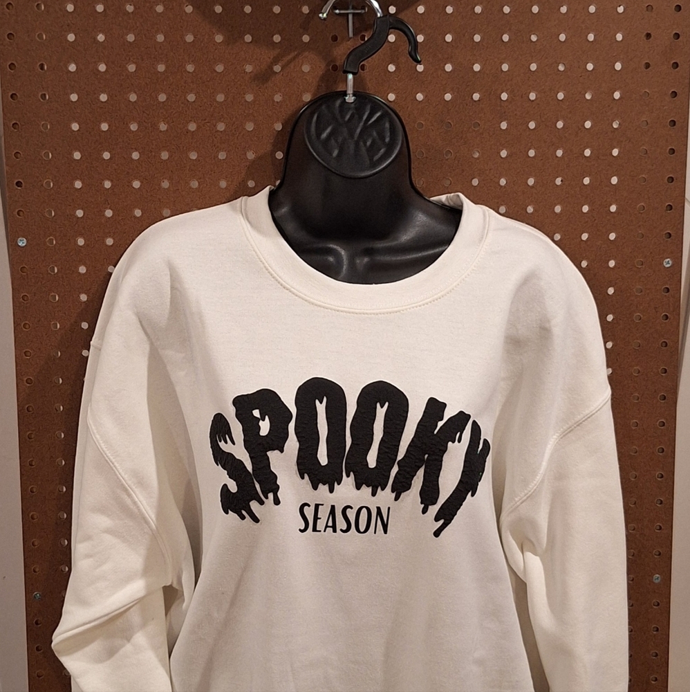 Spooky Season puff sweatshirt